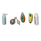 Maxbell 1/12 Dollhouse Miniature Bathroom Furniture Accs Perfume Shampoo Set