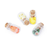 Maxbell 16 Pcs Dollhouse Miniature Dessert Bowl Glass Jars Plastic Beer Mug Juice Glass
