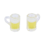 Maxbell 1:12 Dollhouse Beer Mug +Dollhouse Miniature Beer Barrel Beer Mug
