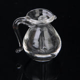 Maxbell 1:12 Dollhouse Miniature Micro Glass Cold Water Jug Kettle Jar Dollhouse