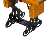 Maxbell Vintage Miniature Dollhouse Sewing Machine With Cloth Scissors 1/12 Scale