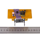 Maxbell Vintage Miniature Dollhouse Sewing Machine With Cloth Scissors 1/12 Scale