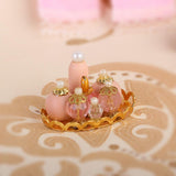 Maxbell Dolls House Miniature Accessories Perfume Bottle Tray Set & Tea Coffee Tableware