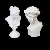 Maxbell Set 2 Venus+Giuliano de' Medici Statue Bust Sculpture Dollhouse Miniature Resin