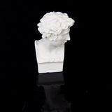 Maxbell Dollhouse Miniature Resin Giuliano de' Medici Bust Sculpture White