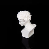 Maxbell Dollhouse Miniature Resin Giuliano de' Medici Bust Sculpture White