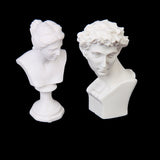 Maxbell Set 2 Venus+Giuliano de' Medici Statue Bust Sculpture Dollhouse Miniature Resin