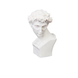 Maxbell Dollhouse Miniature Resin Giuliano de' Medici Bust Sculpture White