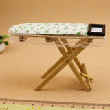 Maxbell Cute 1:12 scale Doll House Miniature Iron With Ironing Board set