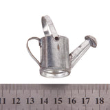 Maxbell 1:12 Scale Metal Watering Can Doll House Miniature Garden Tools
