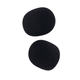 Maxbell ABS Mic Microphone Interview Square Cube Flag Station + 6 Foam Covers