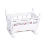 Maxbell 1/12 Dollhouse Miniature Furniture Children Bunk Bed Baby Cradle Bedroom