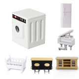 Maxbell Delicate 1/12 Dollhouse Miniature Room Furniture Model Cradle