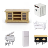 Maxbell Delicate 1/12 Dollhouse Miniature Room Furniture Model Cradle