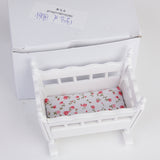 Maxbell 1/12 Dollhouse Miniature Furniture Children Bunk Bed Baby Cradle Bedroom