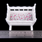 Maxbell 1/12 Dollhouse Miniature Furniture Children Bunk Bed Baby Cradle Bedroom