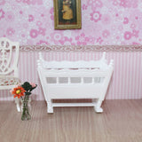 Maxbell 1/12 Dollhouse Miniature Furniture Children Bunk Bed Baby Cradle Bedroom