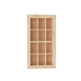 Maxbell 1:12 Scale Dolls House Miniature Wooden 12 pane Window Frame