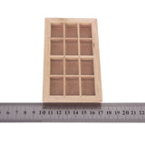 Maxbell 1:12 Scale Dolls House Miniature Wooden 12 pane Window Frame