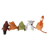 Maxbell 6xFive Australia Unique Animals Finger puppets