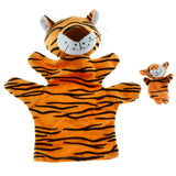 Maxbell Orange Tiger Hand Puppet Finger Puppet