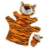 Maxbell Orange Tiger Hand Puppet Finger Puppet