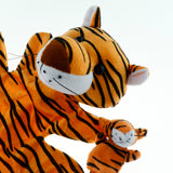 Maxbell Orange Tiger Hand Puppet Finger Puppet