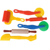 Maxbell Set 6Pcs Plastic Trowel Tool Model Making Tools Children Play Toy