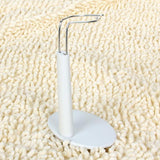 Maxbell Adjustable Doll Stand Display Holder And Pink Plush Coat For Barbie Dolls