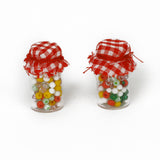 Maxbell Dolls House Miniature Kitchen Accessory Bottle Pot Jar Tableware Fork Set De