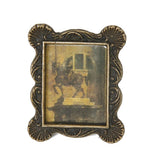 Maxbell Dollhouse Miniature 1:12 Decorative Border Coppery Image Frame