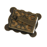 Maxbell Dollhouse Miniature 1:12 Decorative Border Coppery Image Frame