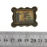 Maxbell Dollhouse Miniature 1:12 Decorative Border Coppery Image Frame