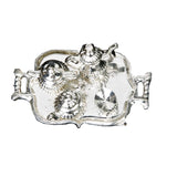 Maxbell 8x1/12 Dollhouse Miniature Silver Metal Wine Set-5 PCS