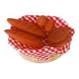 Maxbell Dollhouse Miniature Bread / Toast on a Basket Doll House Food