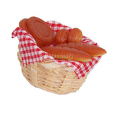 Maxbell Dollhouse Miniature Bread / Toast on a Basket Doll House Food
