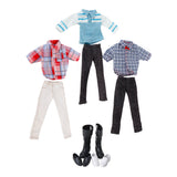 Maxbell Doll Clothes Casual Clothing Fit Ken - Long Sleeves T-shirt And Pants