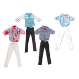 Maxbell Doll Clothes Casual Clothing Fit Ken - Long Sleeves T-shirt And Pants