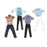 Maxbell Doll Clothes Casual Clothing Fit Ken - Long Sleeves T-shirt And Pants