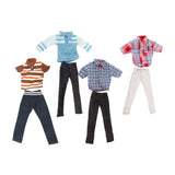 Maxbell Doll Clothes Casual Clothing Fit Ken - Long Sleeves T-shirt And Pants