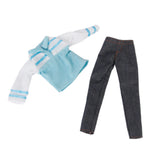 Maxbell Doll Clothes Casual Clothing Fit Ken - Long Sleeves T-shirt And Pants