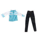 Maxbell Doll Clothes Casual Clothing Fit Ken - Long Sleeves T-shirt And Pants