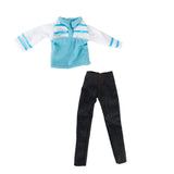 Maxbell Doll Clothes Casual Clothing Fit Ken - Long Sleeves T-shirt And Pants