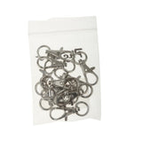 Maxbell 7xPhenovo 10pcs Swivel Trigger Snap Hooks Silver 12mm x 30mm