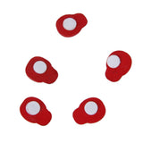 Maxbell 7x100 Pcs Small Wooden Beetle Sponge Sticker Ladybug Sticker