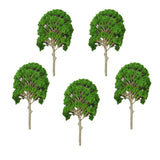 Maxbell 20x5 Pcs Train Model Mulberry Trees Scale 1:50 - 75
