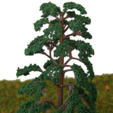 Maxbell 20PCS Train Park Street Landscape Model Mulberry and Pine Trees Scale 1:50 - 75