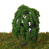 Maxbell 50 Pcs Train Model Willow Trees Scale 1:250 - 300