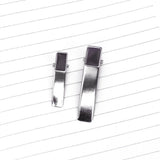 Maxbell 26xApprox. 50 Pcs Blank Double Prong Hair Clip 35mm