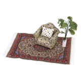Maxbell Miniature 1:12 Dollhouse Woven Rug Floor Carpet 24 x 15cm